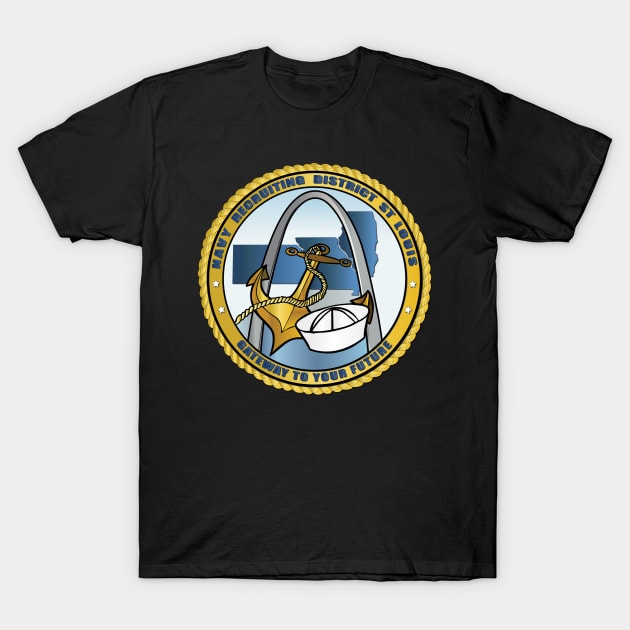 Navy-Recruiting-District-St Louis T-Shirt by twix123844